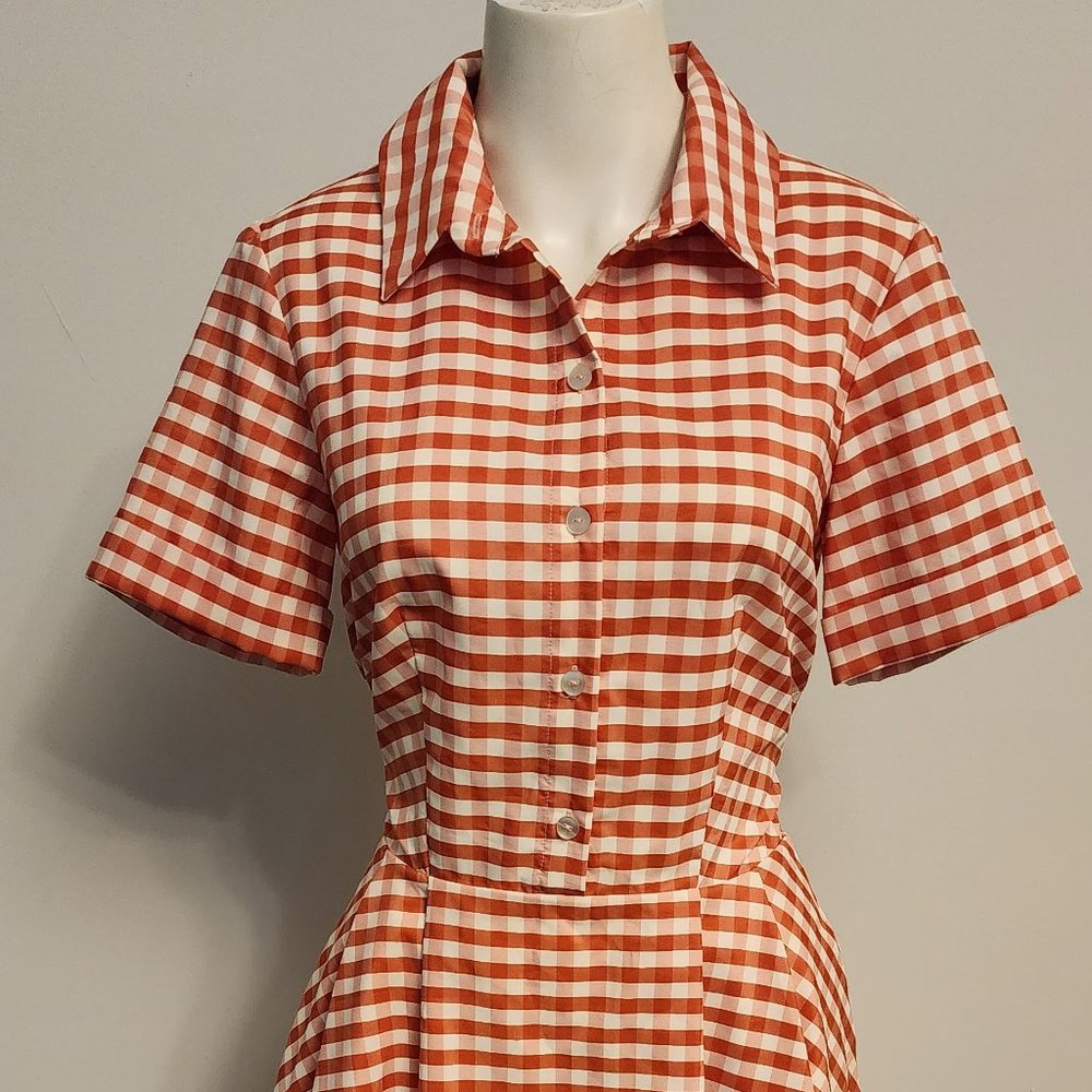 SOLD! Gabby Skye gingham dress